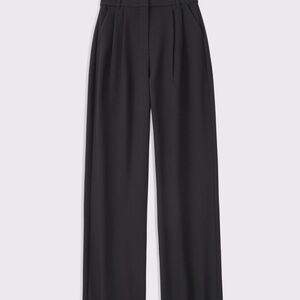Abercrombie Curve Love Sloane Tailored Wide Leg Pant